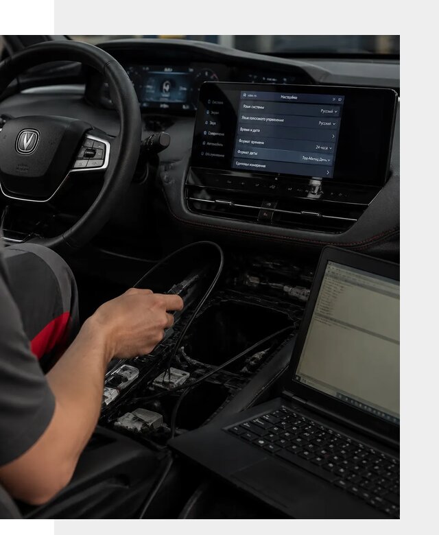 Русификация автомобиля Changan UNI-K под ключ в Белове