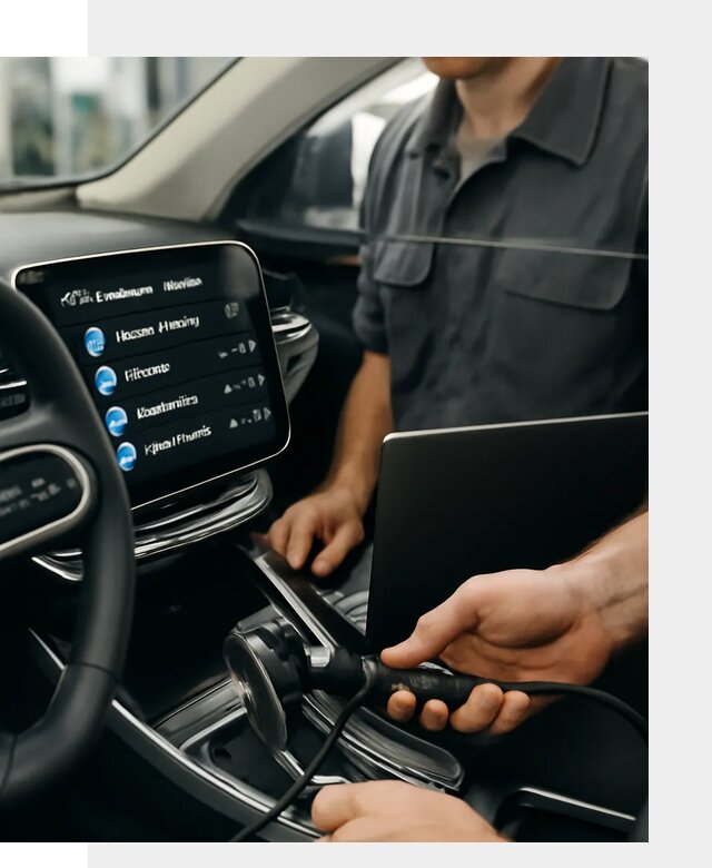 Установка приложений Geely для мультимедиа автомобиля в Белове