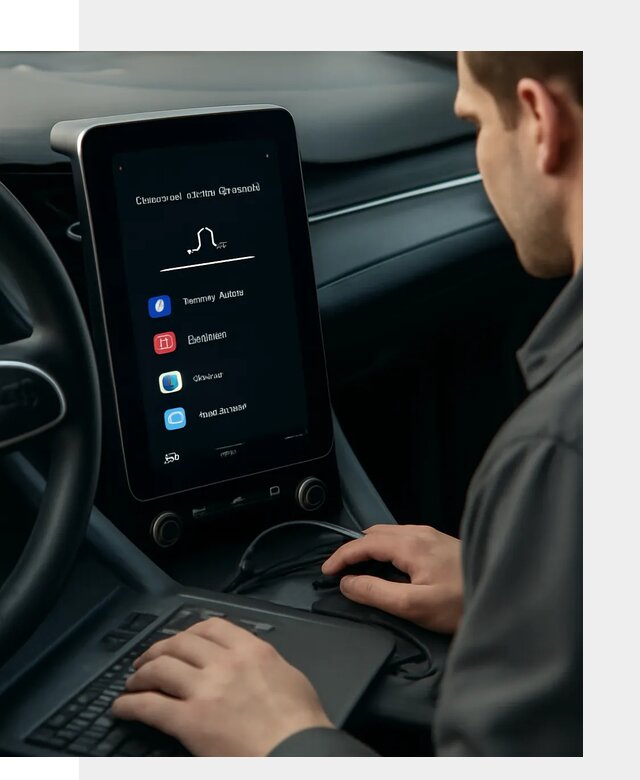 Установка приложений Lynk Co на автомобиль в Белове