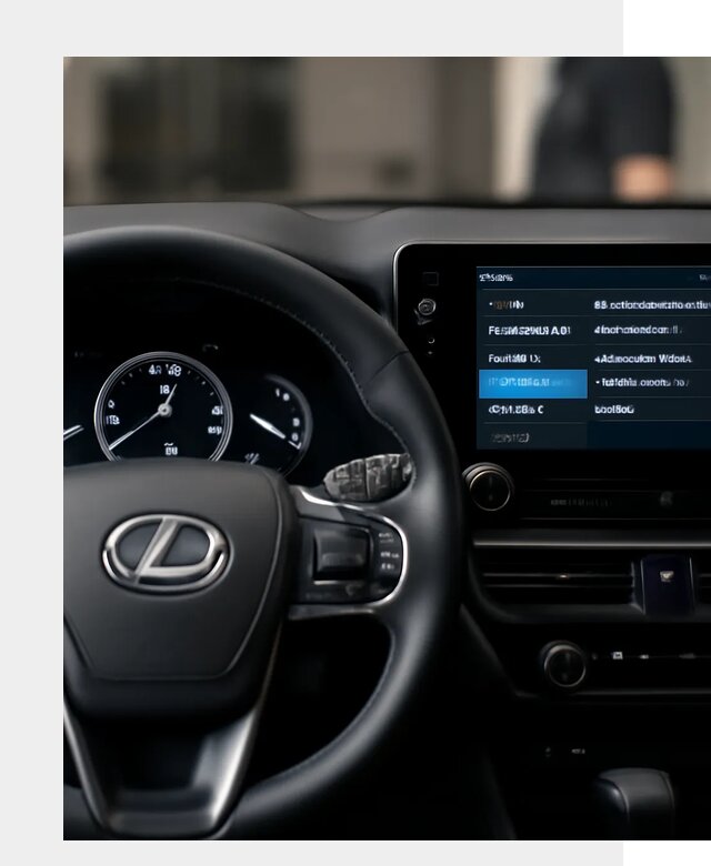 Русификация приборной панели Lexus в Белове по 5972 р. | ФастМобиль-Блв