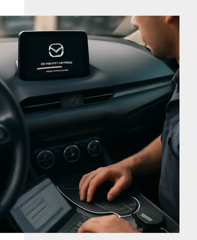 Установка приложений Mazda на мультимедийную систему в Белове